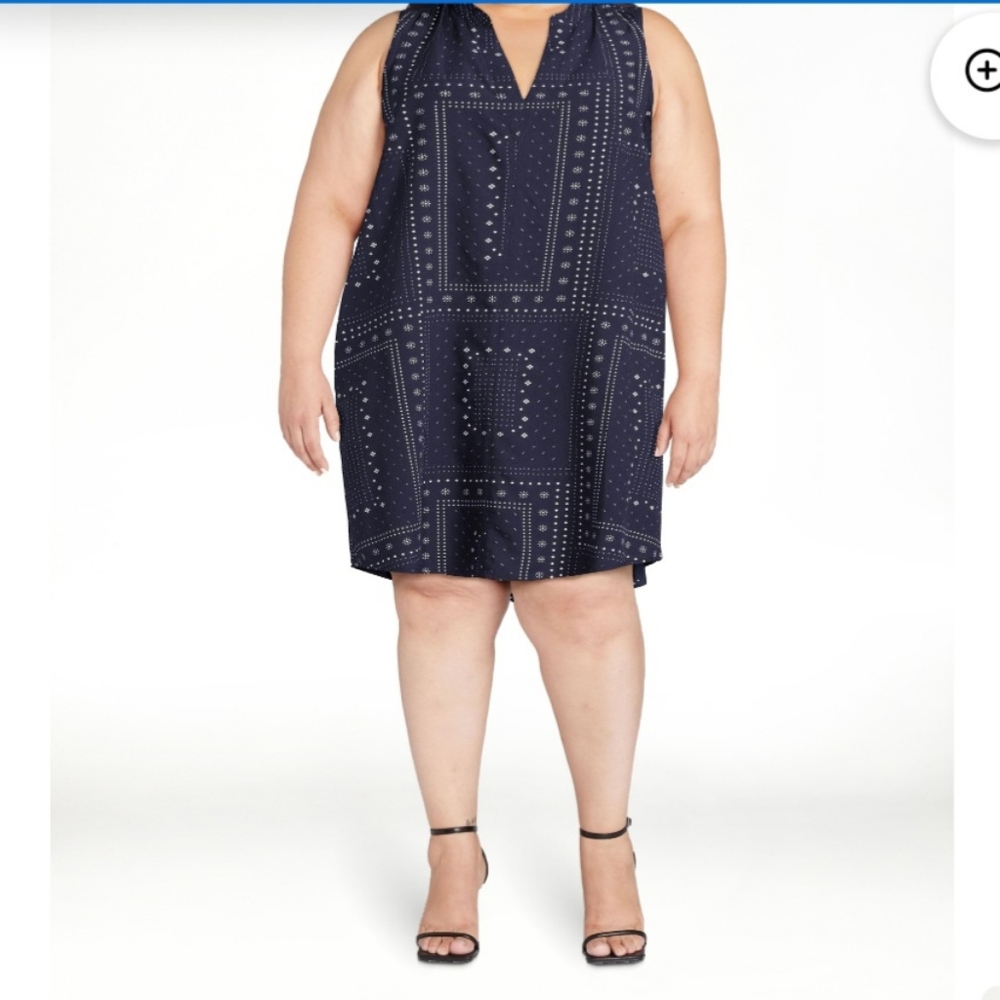 Time n Tru Navy Dress